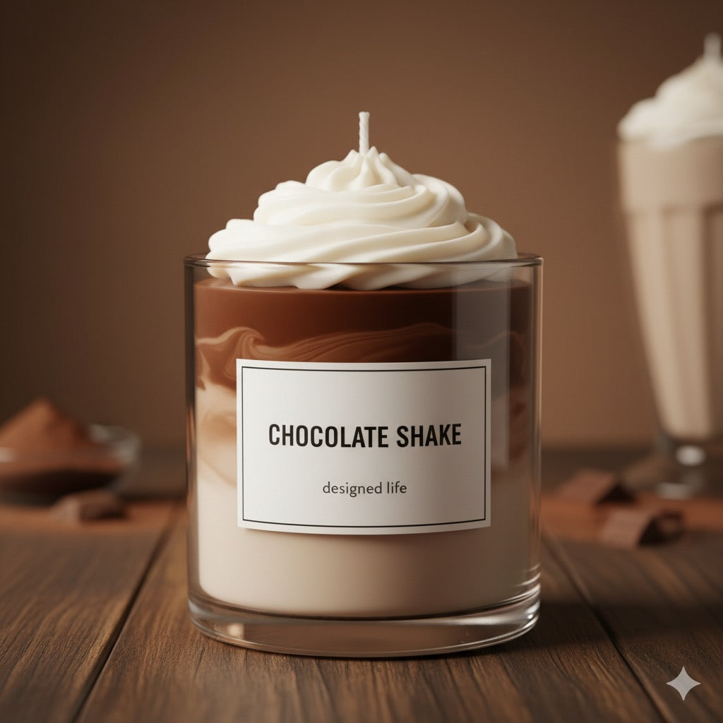 Chocolate Shake – Soy Wax Luxury Candle