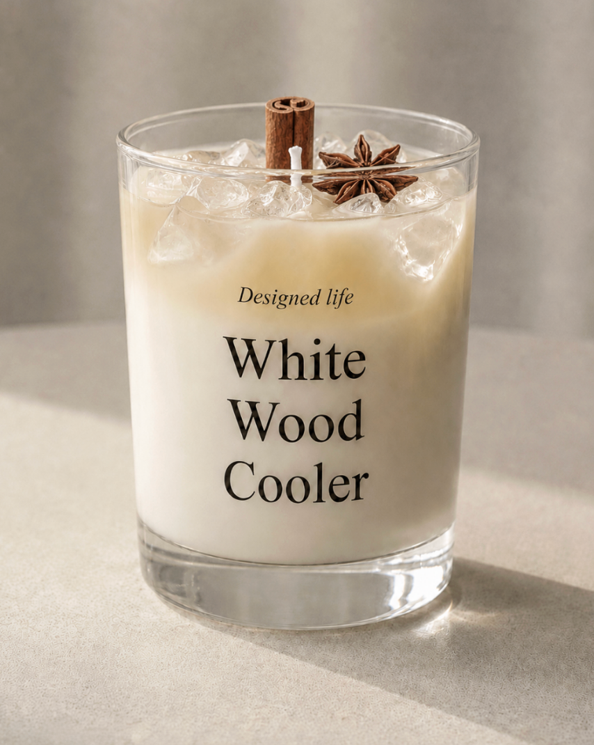 White Wood Cooler